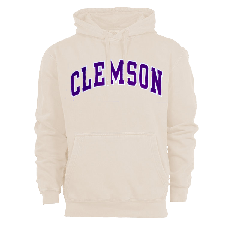 Clemson University Pigment Dyed Hood