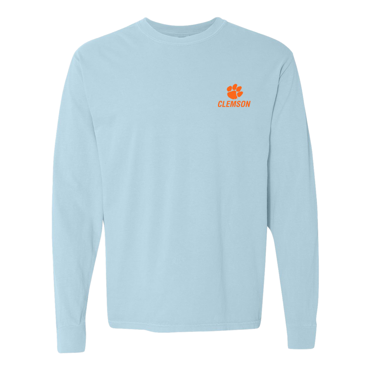 Steven Jordan &quot;Tiger Walk&quot; Long Sleeve T-Shirt | Comfort Color - Chambray