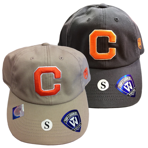 Top of the World Clemson Infield Cap With Tigers Script - Mr