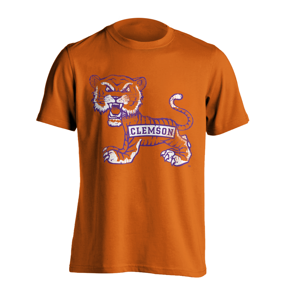Vault All for Tiger Full Front Tee | Clemson Vault Collection