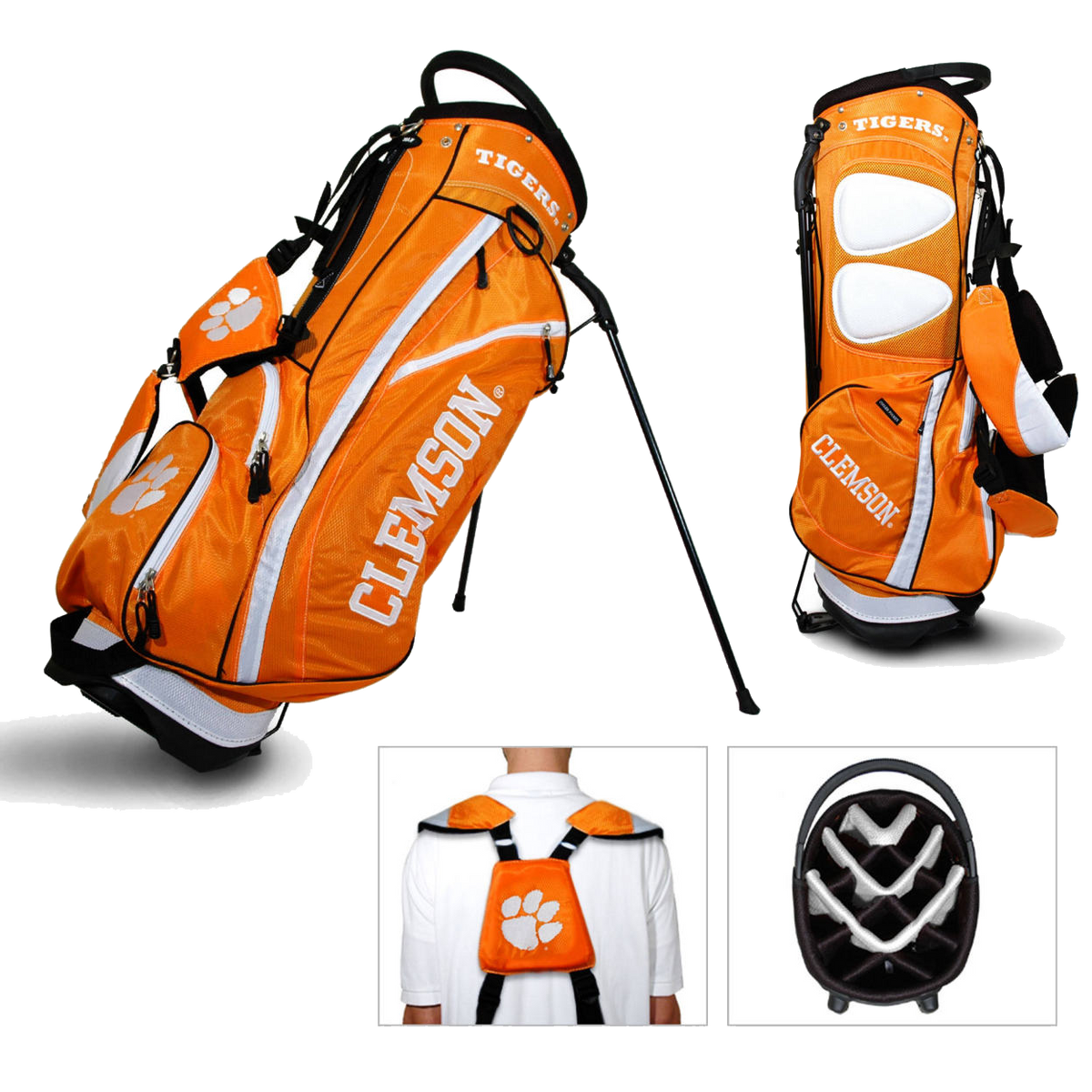 Team Golf Clemson Fairway Stand Bag