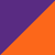 Purple / Orange / 6 7/8