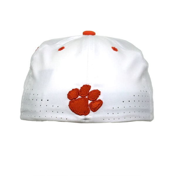 Clemson Hyper-Cool Purple Flex Stretch Fitted Hat with Baseball C in o -  Mr. Knickerbocker