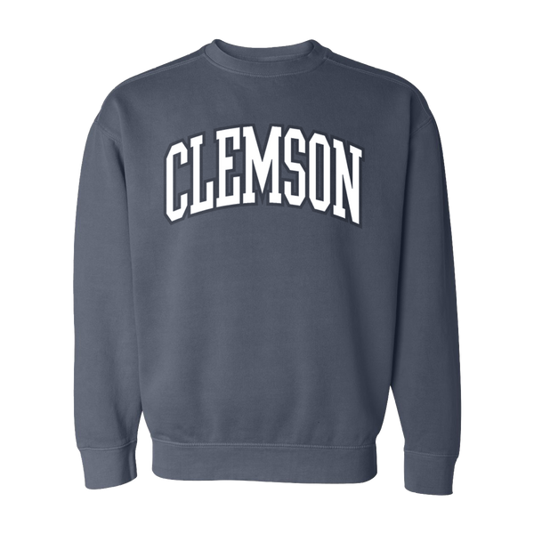 Clemson comfort colors sweatshirt best sale