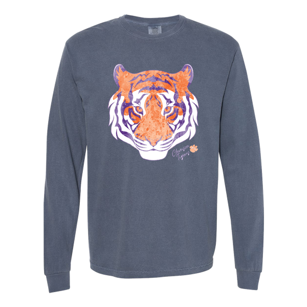 LONG SLEEVE TIGER T-SHIRT WHITE