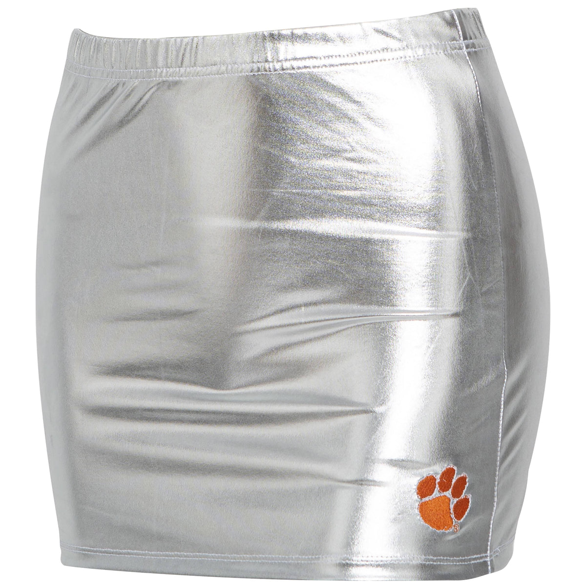 Silver Skirt with Orange Paw