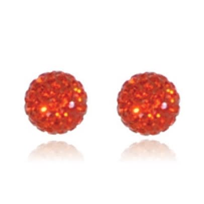 Sparkle Life Crystal Ball Stud Earrings - Mr. Knickerbocker