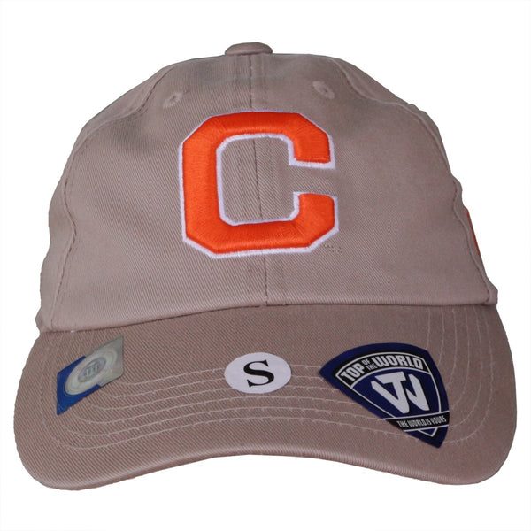 Top of the World Clemson Infield Cap With Tigers Script - Mr