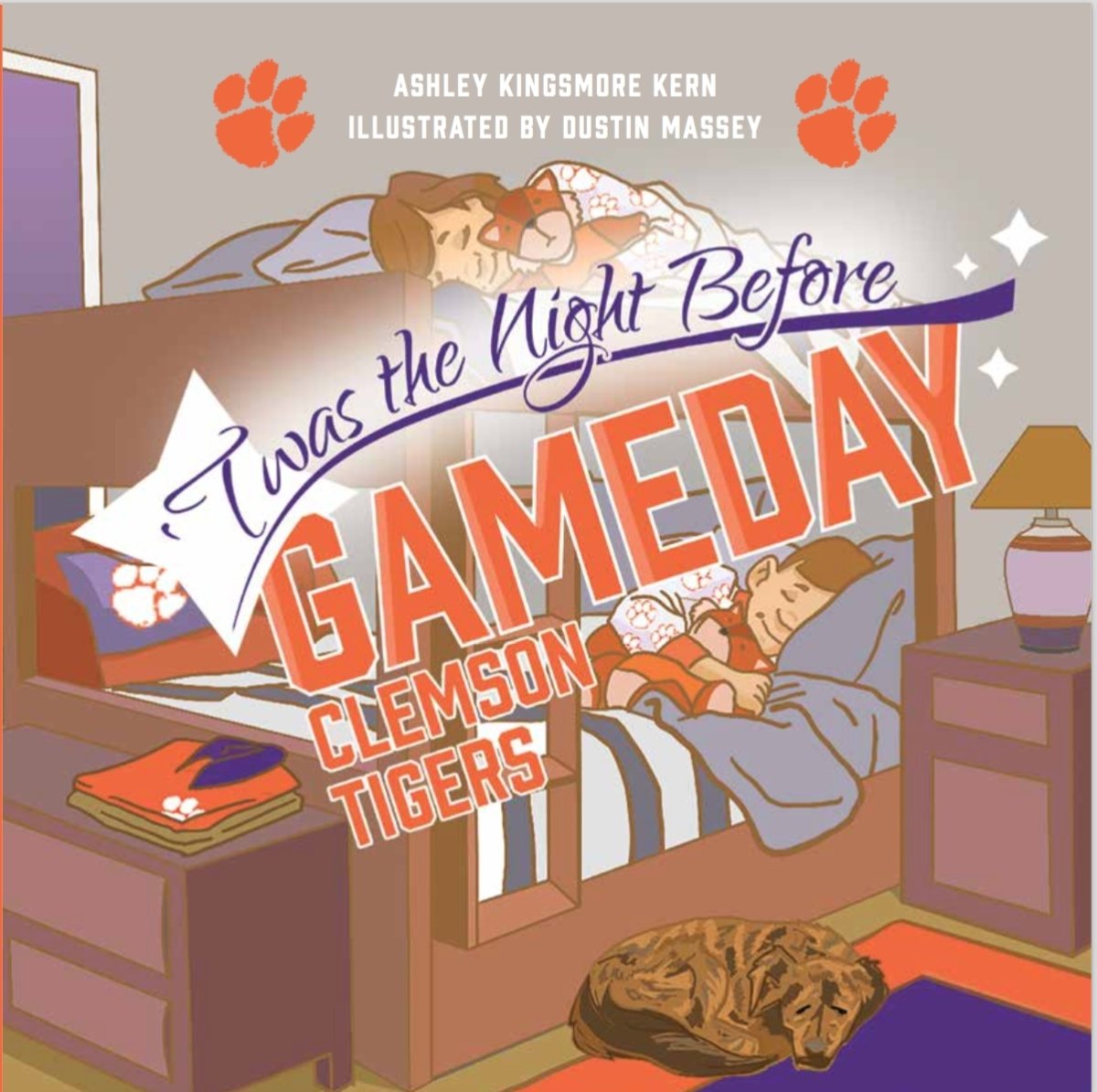Twas the Night Before Storybook - Clemson Tigers - Mr. Knickerbocker