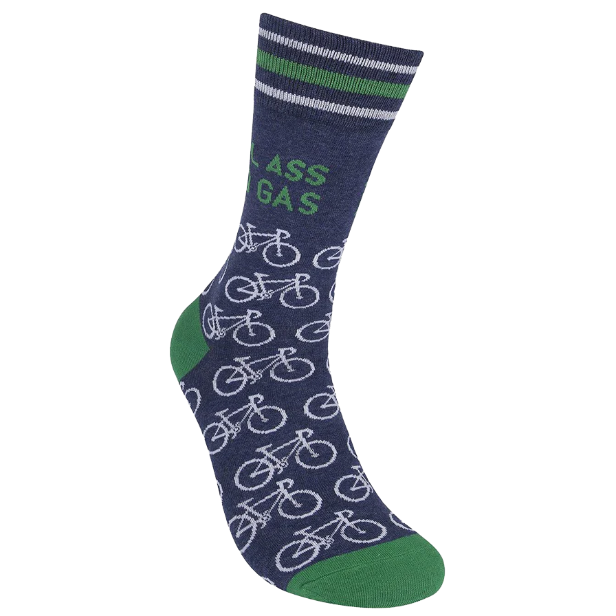 All Ass. No Gas. Biking Socks