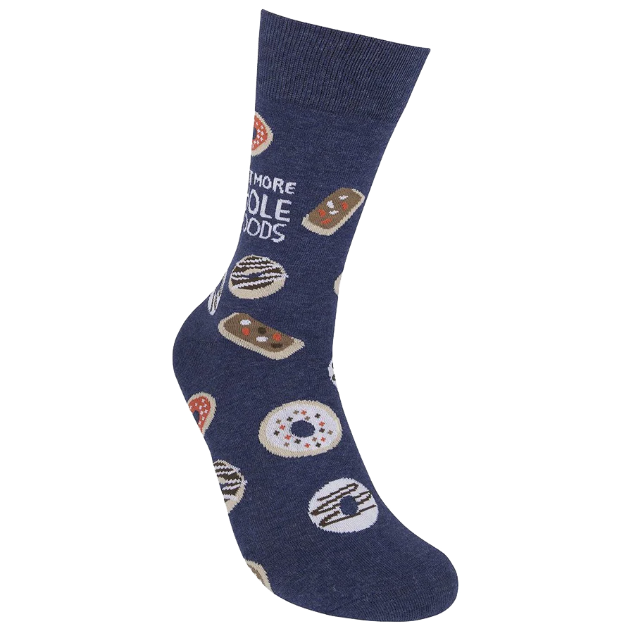 Eat More Hole Foods Socks