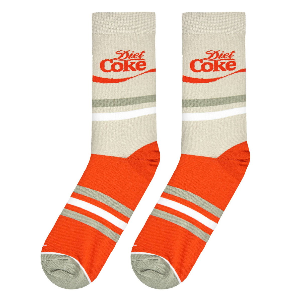 Diet Coke Silver - Mens Crew Folded