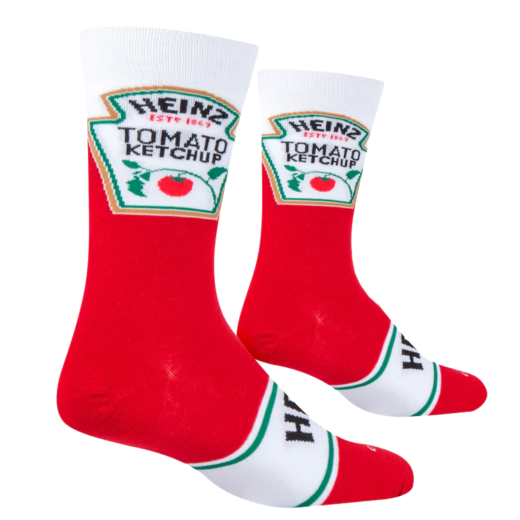 Heinz Ketchup Socks