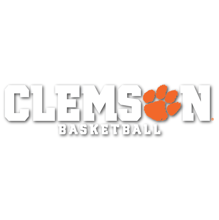 Clemson Basketball Stacked 10&quot; Decal
