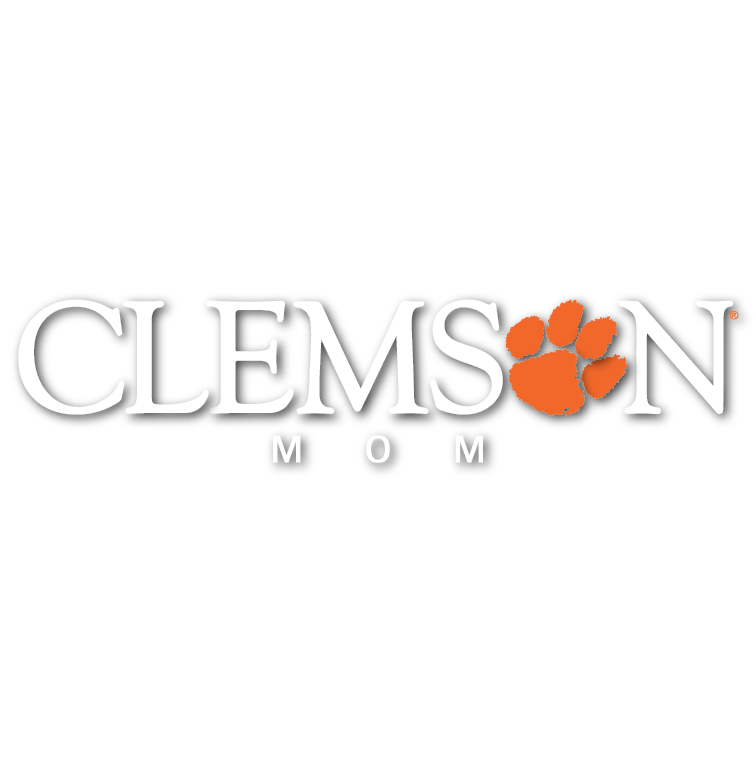 Clemson Mom Stacked 10&quot; Decal