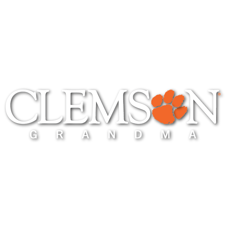 Clemson Grandma Stacked 10&quot; Decal
