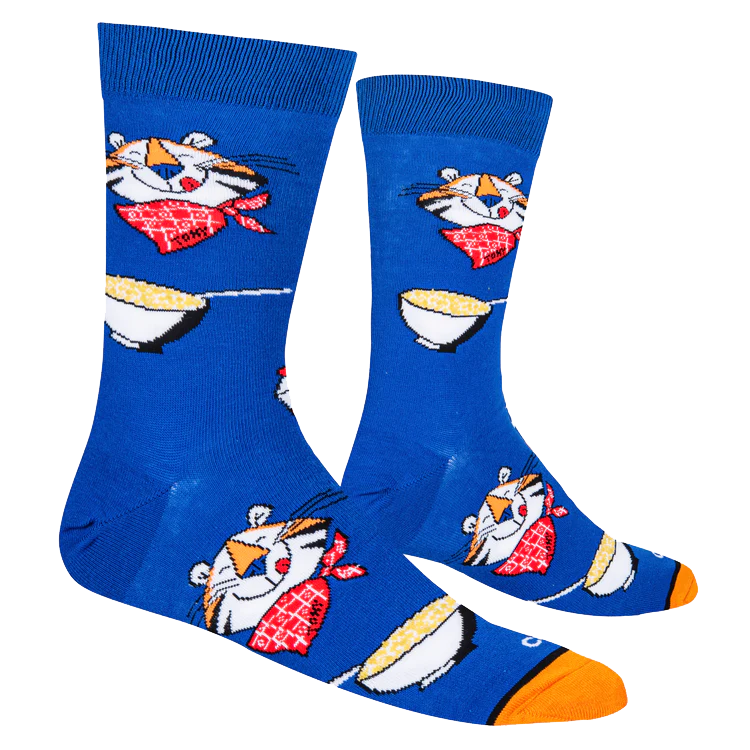 Frosted Flakes Cereal Bowls Socks - Mens