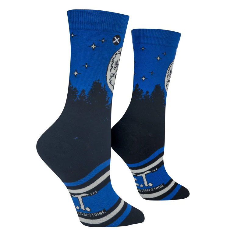 E.T. Moon Ride Socks - Womens