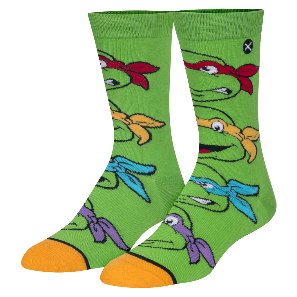 TMNT Turtle Boys Knit Socks - Womens