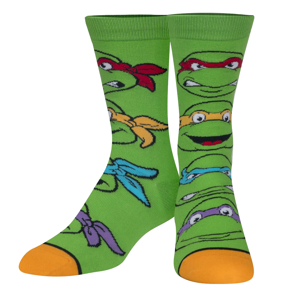 TMNT Turtle Boys Knit Socks - Womens