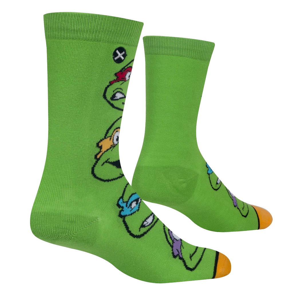 TMNT Turtle Boys Knit Socks - Womens