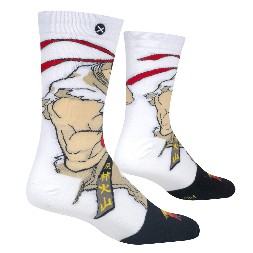 Street Fighter RYU Socks