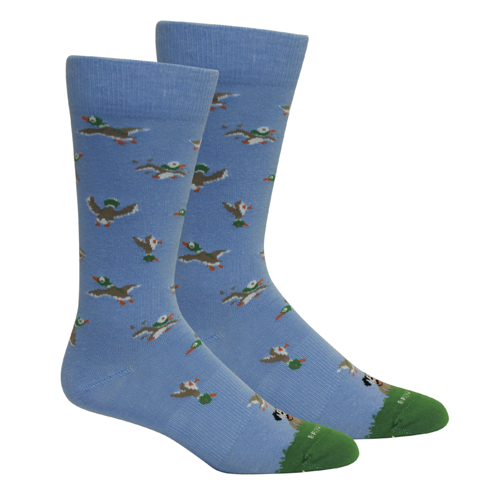 1984 (Duck Hunt) Socks - Della Blue