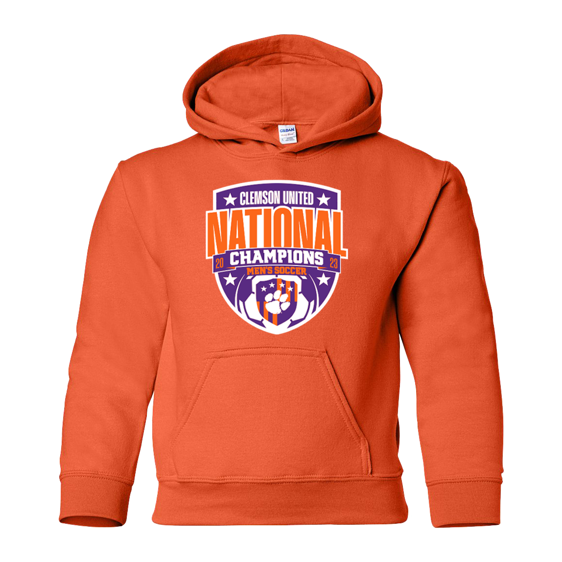 2023 National Champions Clemson United Hoodie | Orange