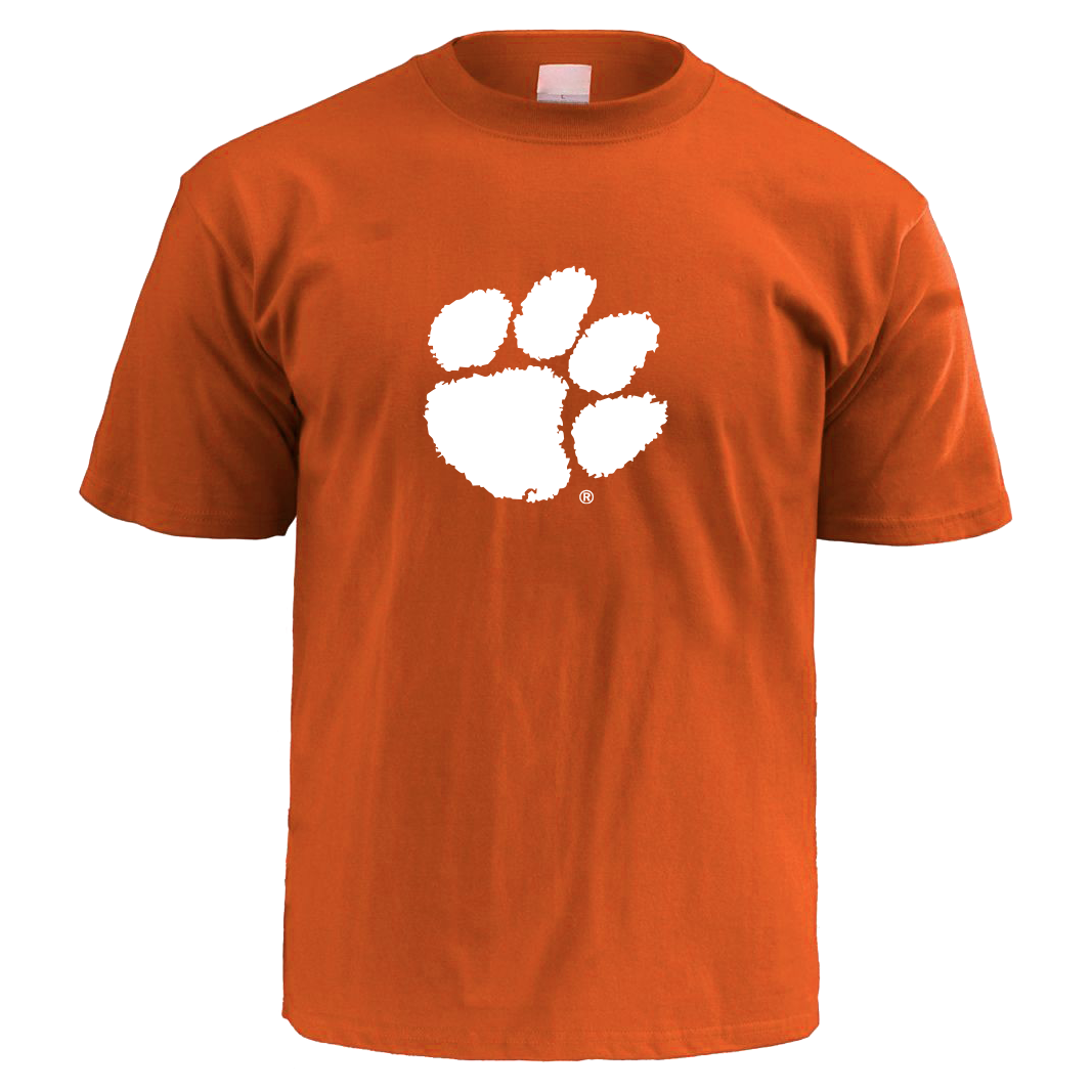 Clemson Classic Toddler T-shirt With Paw Print