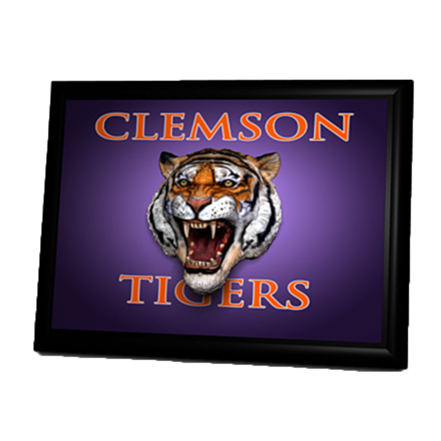 Clemson Tigers 3D Printed Tiger Relief Plaque