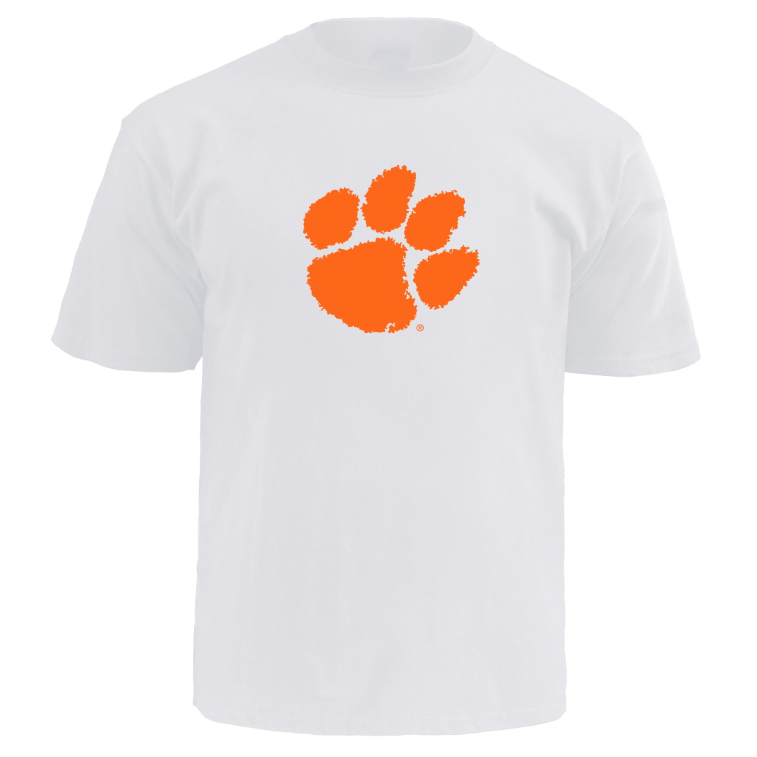 Clemson Classic Toddler T-shirt With Paw Print