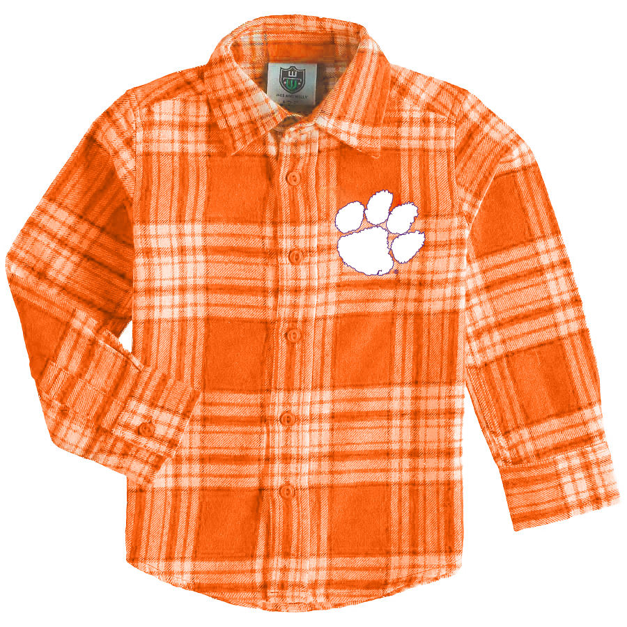 Clemson Tigers Preschool Flannel Shirt