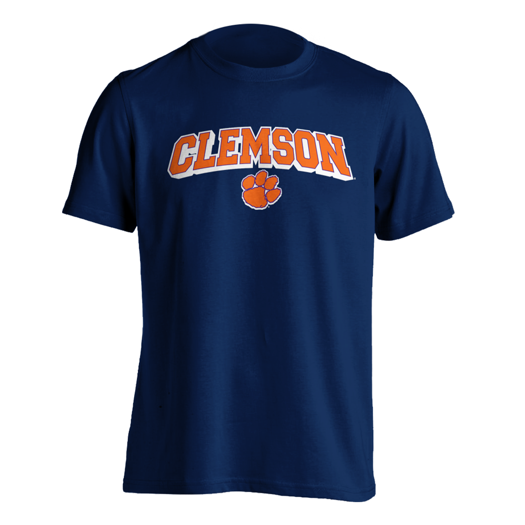 Clemson Tigers 3D Clemson Over Paw T-shirt - Youth - Mr. Knickerbocker