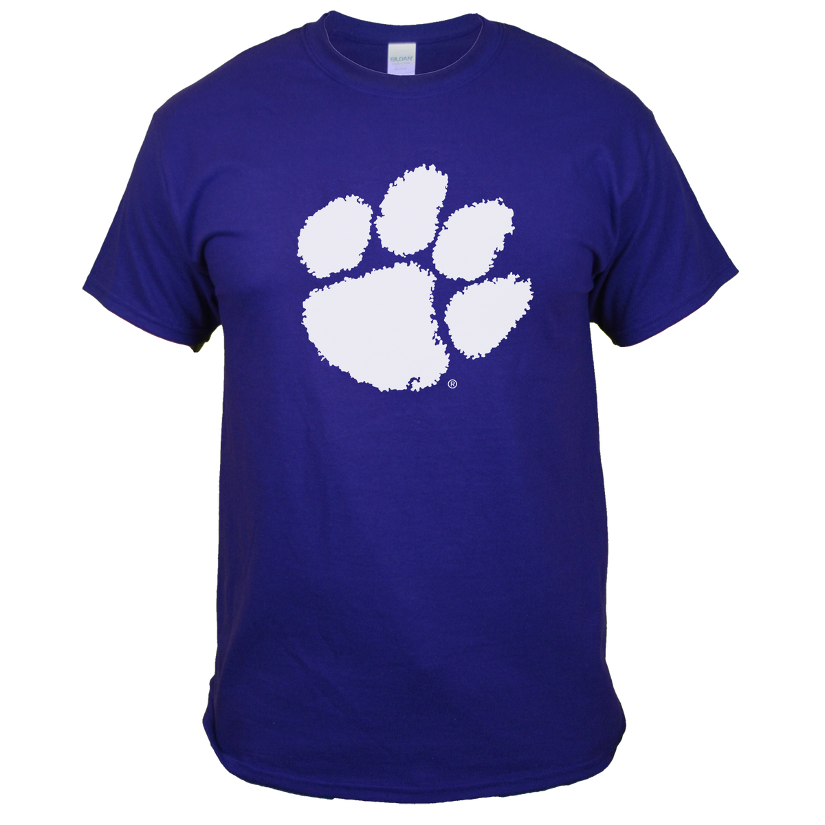 Classic Clemson White Paw Tee | Youth - Navy