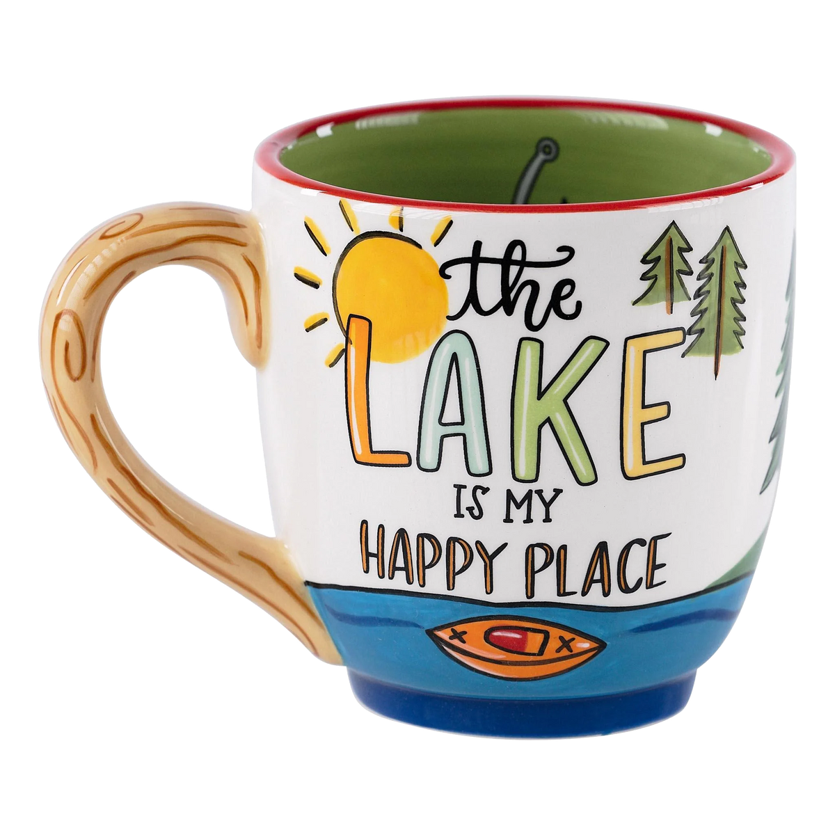 The Lake is My Happy Place 16oz Mug