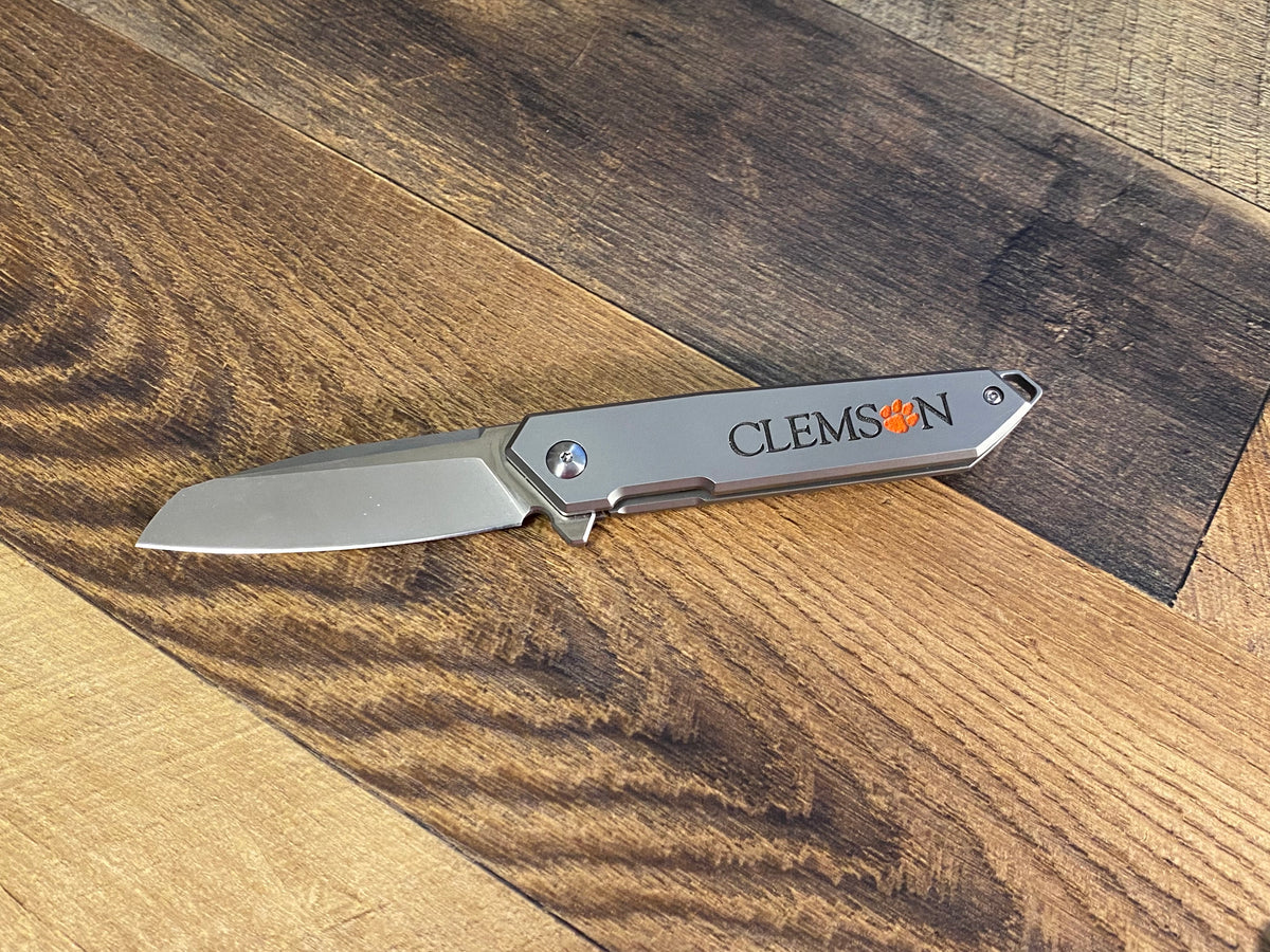 Clemson Raptor Knife by 1790 Knife