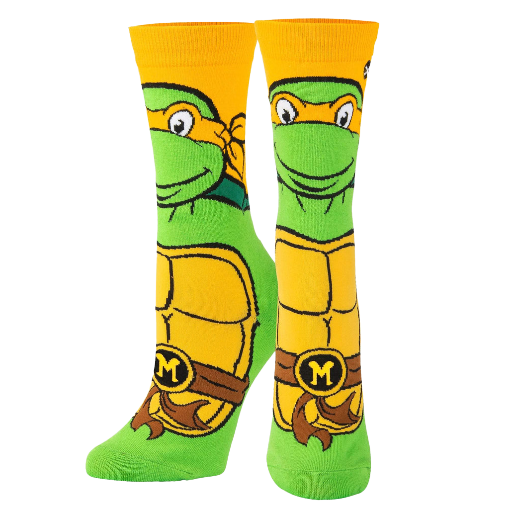 TMNT - Michelangelo Socks - Womens