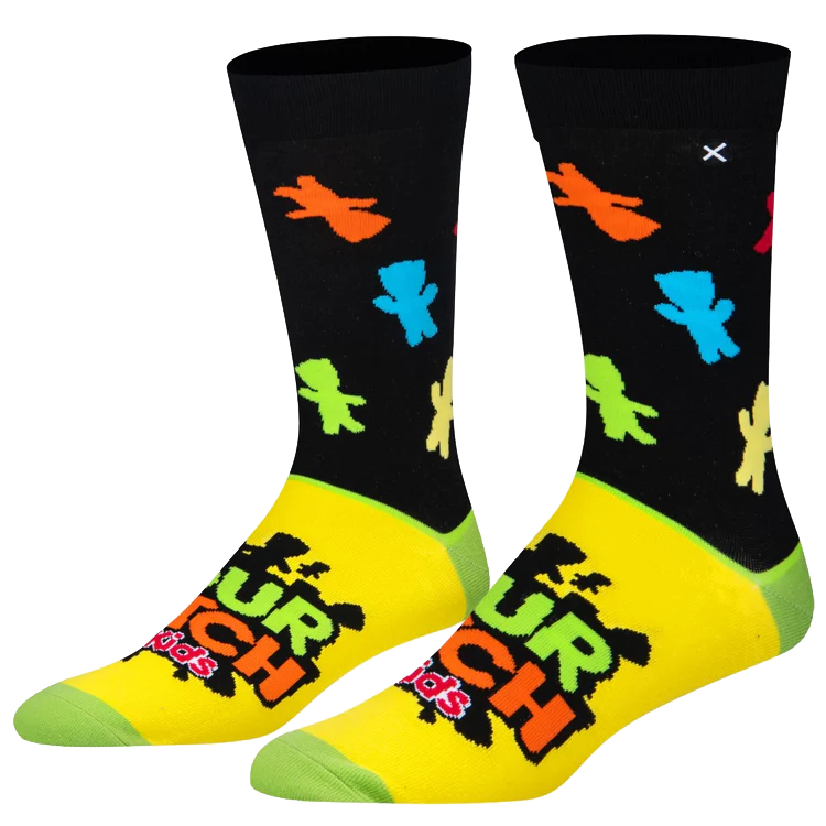 Sour Patch Split Socks