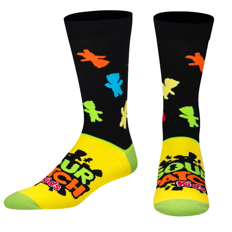 Sour Patch Split Socks