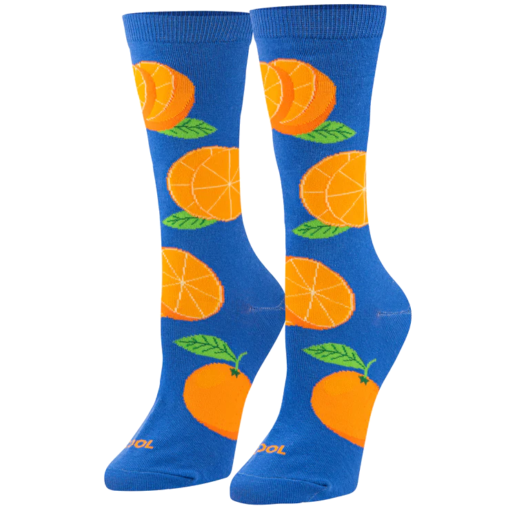 Oranges Socks - Womens