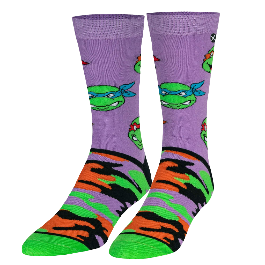 TMNT - Turtle Camo Socks