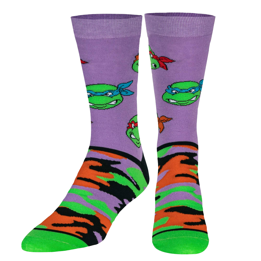 TMNT - Turtle Camo Socks