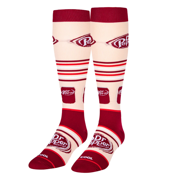 Dr. Pepper Socks - Compression - Large