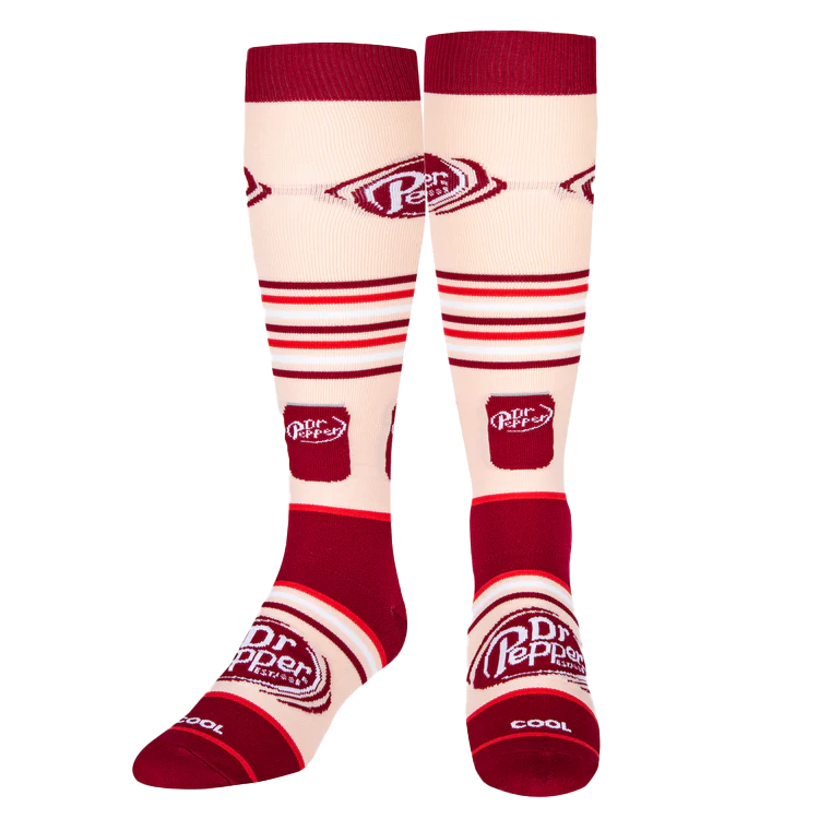 Dr. Pepper Socks - Compression - Large