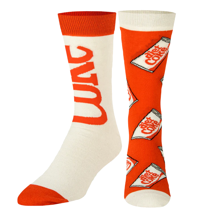 Diet Coke Split - Knit Socks