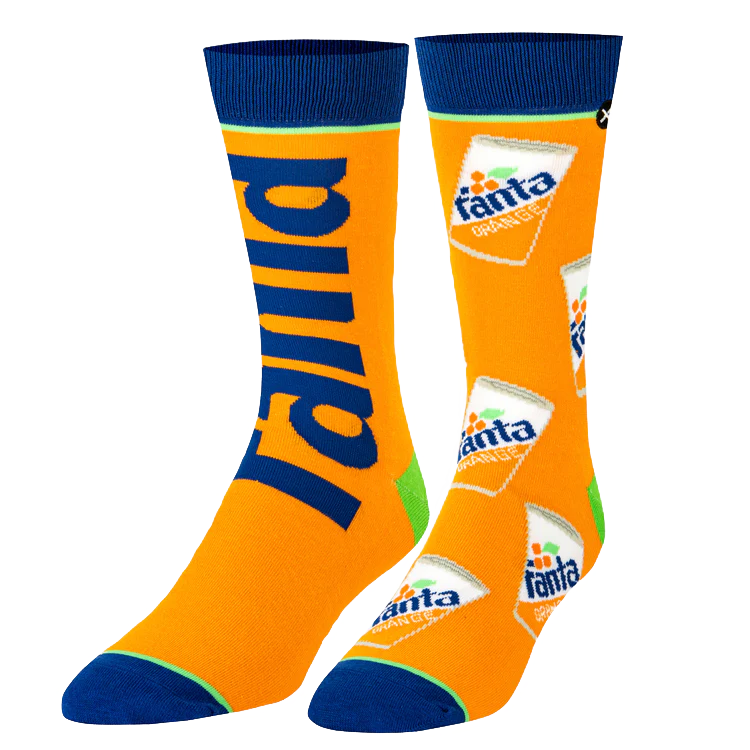 Fanta Orange Split Socks