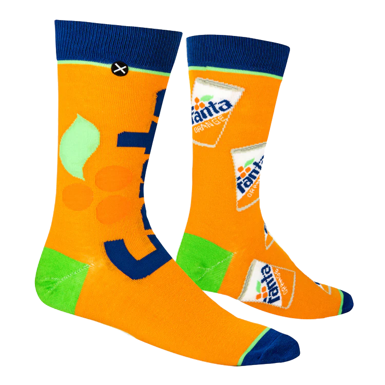 Fanta Orange Split Socks