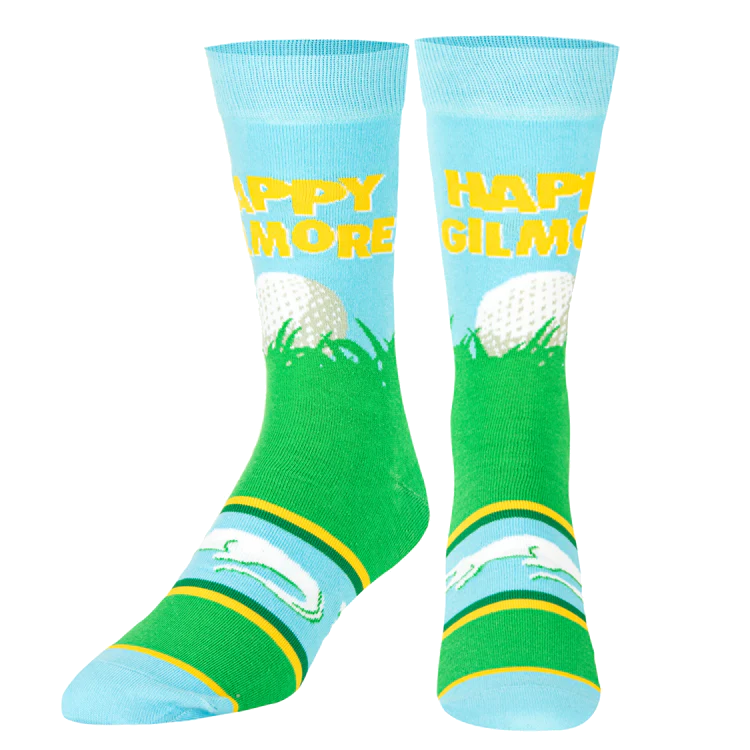 Happy Gilmore Swing - Happy in the Rough - Knit Socks