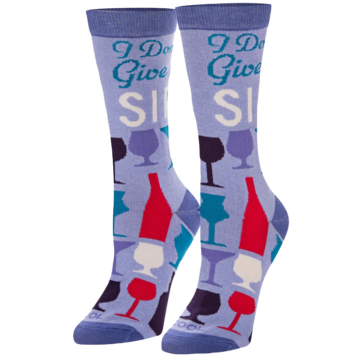 Don&#39;t Give a Sip Socks - Womens