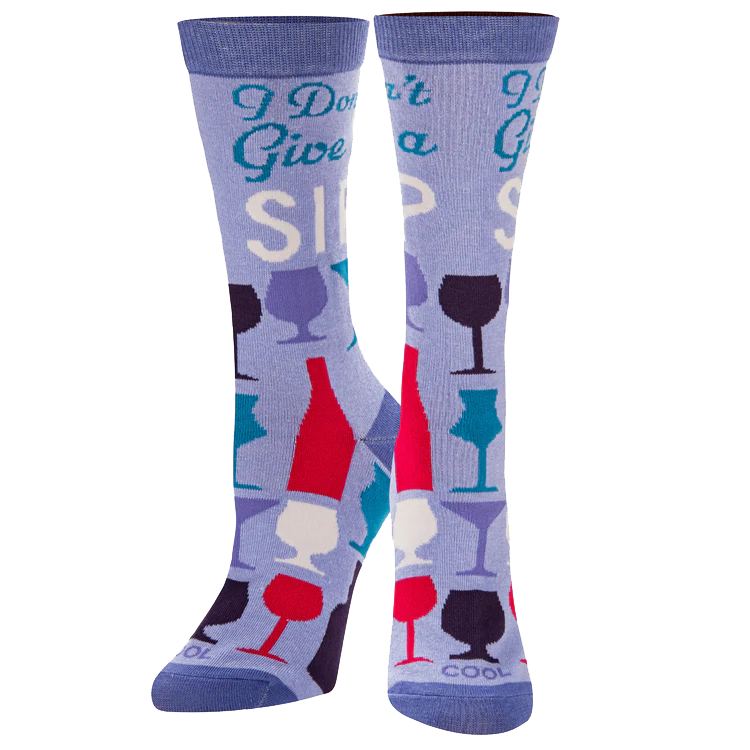 Don&#39;t Give a Sip Socks - Womens